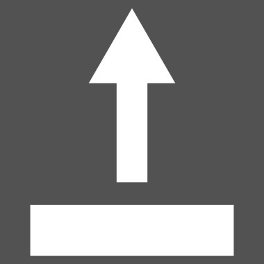 Düz vektör piktogram çekin