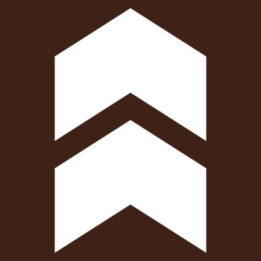 Shift Up Düz Vektör Piktogram