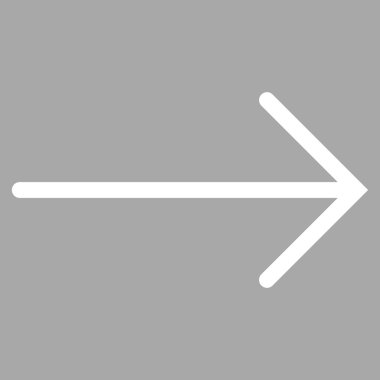 Düz vektör piktogram sağ ok