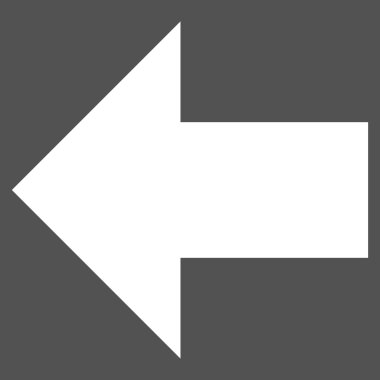 Ok sol düz vektör piktogram