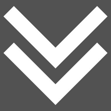 Shift Down Flat Vector Pictogram