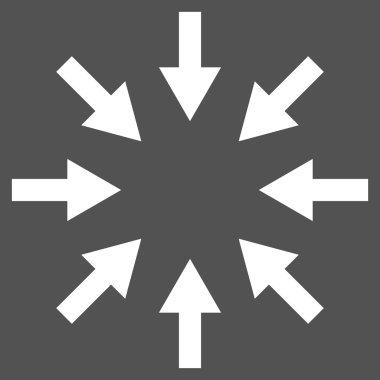 Kompakt oklar düz vektör piktogram