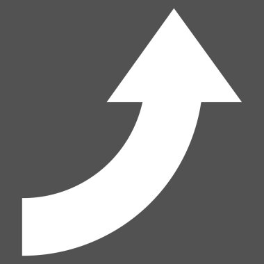 Düz vektör piktogram Döndür