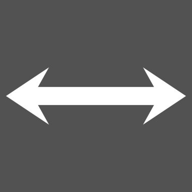 Yatay Çevir düz vektör piktogram