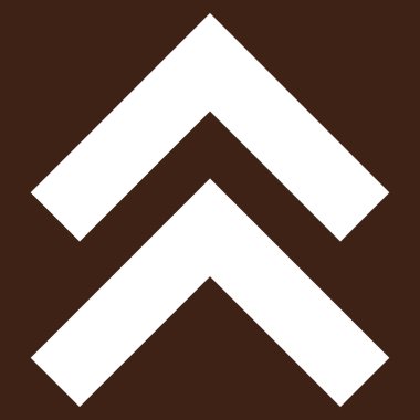 Shift Up Düz Vektör Piktogram