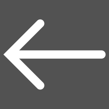 Ok sol düz vektör piktogram