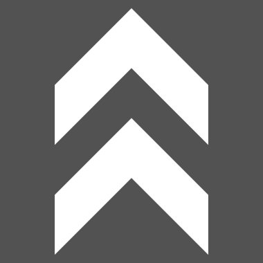 Shift Up Düz Vektör Piktogram