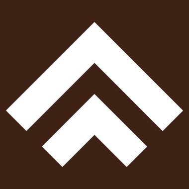 Shift Up Düz Vektör Piktogram