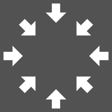 Kompakt oklar düz vektör piktogram