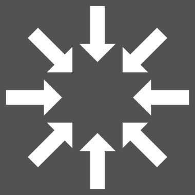 Oklar düz vektör piktogram Daralt