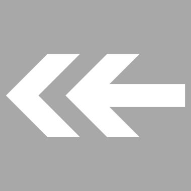 Ok sol düz vektör piktogram