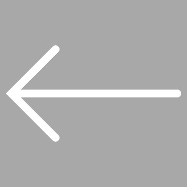 Ok sol düz vektör piktogram