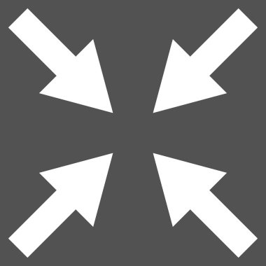 Oklar düz vektör piktogram sıkıştırmak