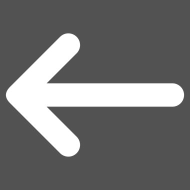 Ok sol düz vektör piktogram