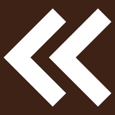 Shift Sol Düz Vektör Piktogram