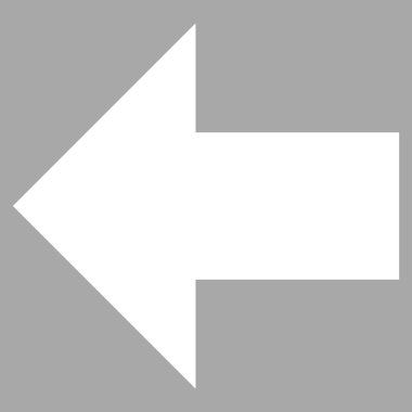 Ok sol düz vektör piktogram