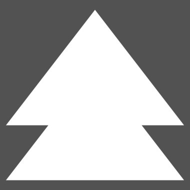 Yukarı Yassı Vektör Pictogramı Taşı