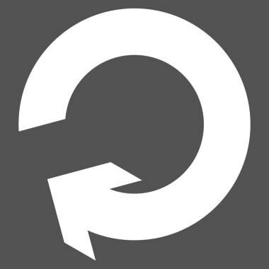 Düz vektör Sembol döndürme