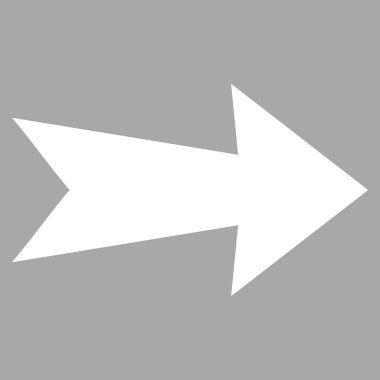 Düz vektör piktogram sağ ok