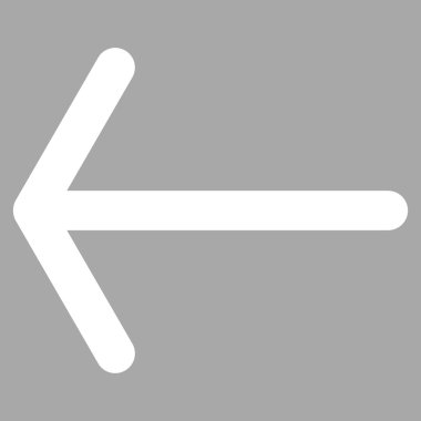 Ok sol düz vektör piktogram