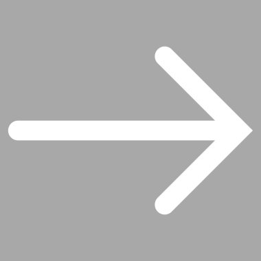 Düz vektör piktogram sağ ok