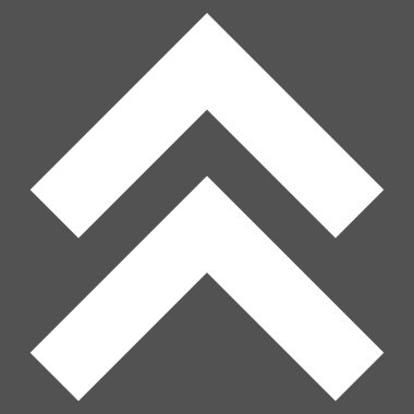 Shift Up Düz Vektör Piktogram