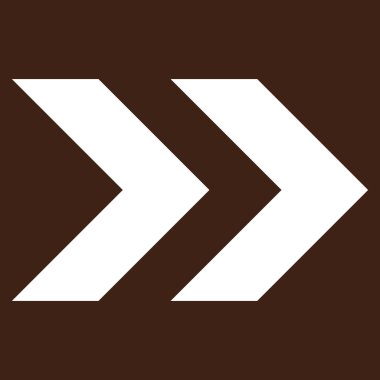 Vardiya doğru düz vektör piktogram