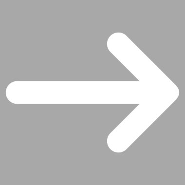 Düz vektör piktogram sağ ok