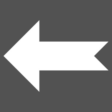 Ok sol düz vektör piktogram