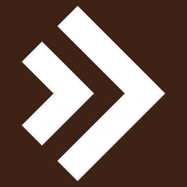 Vardiya doğru düz vektör piktogram