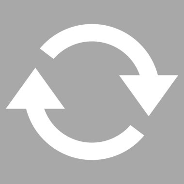 Düz vektör piktogram Yenile