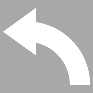 Sol düz vektör Sembol döndürme