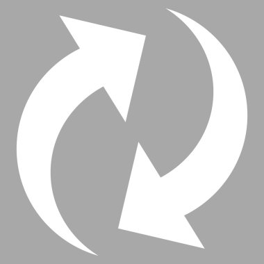 Düz vektör piktogram Yenile