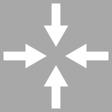 Oklar düz vektör piktogram sıkıştırmak