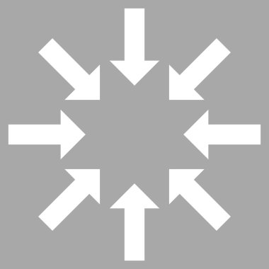 Oklar düz vektör piktogram Daralt