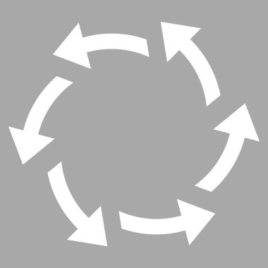 Santrifüj oklar düz vektör piktogram