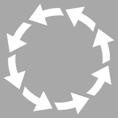 Saatin tersi yönde düz vektör Sembol döndürme