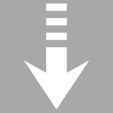 Düz vektör piktogram gönder