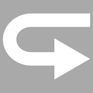 Doğru düz açmak vektör piktogram