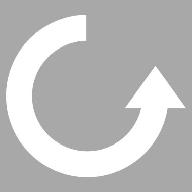 Düz vektör piktogram Döndür