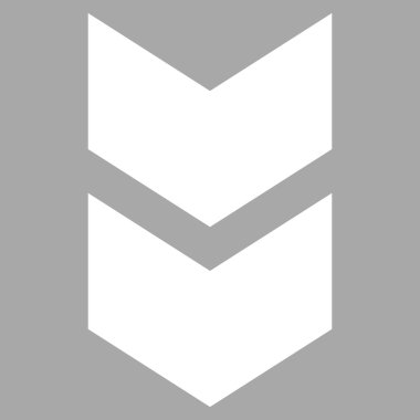 Shift Down Flat Vector Pictogram