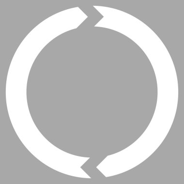 Döndürme düz vektör piktogram