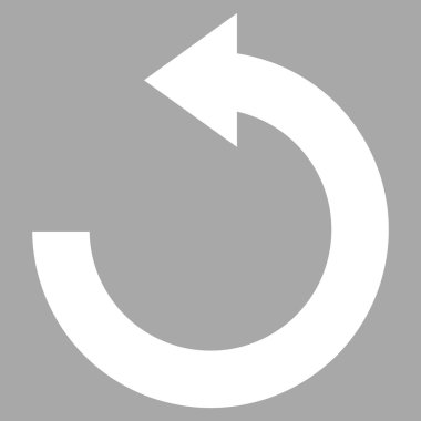 Sol düz vektör Sembol döndürme