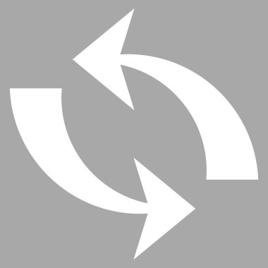 Düz vektör piktogram Yenile