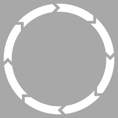 Döndürme düz vektör piktogram