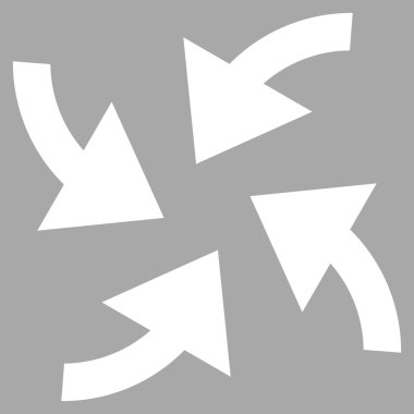 Siklon oklar düz vektör piktogram