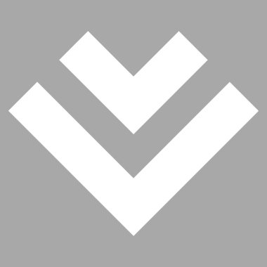 Shift Down Flat Vector Pictogram