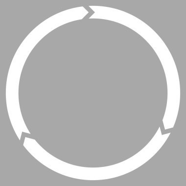 Döndürme düz vektör piktogram