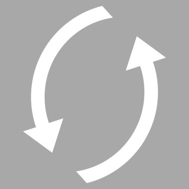 Düz vektör piktogram Yenile