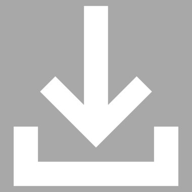 Gelen kutusu düz vektör piktogram